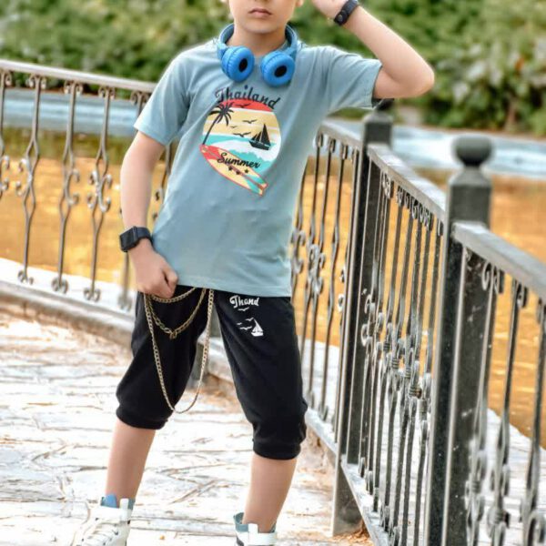 تی شرت شلوارک پسرانه مدل تایلند