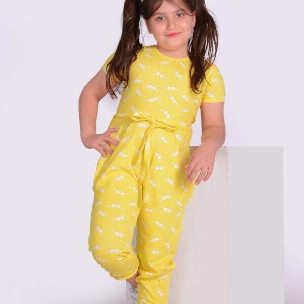 لباس سرهمی دخترانه مدل چشم